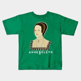 Queen Anne Boleyn England Kids T-Shirt